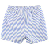 Periwinkle Blue Seersucker Swim Trunks