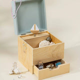 Wooden Musical Souvenir Box - Ocean
