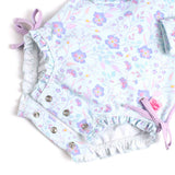 Fairytale Garden Long Sleeve One Piece Rash Guard