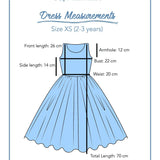 The Brave Princess teal costume dress