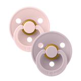 BIBS Colour 2 Pack Blossom/Dusky Lilac