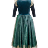 The Brave Princess teal costume dress