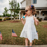 Patriotic Hazel Sandal