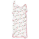Swaddle Blanket in Santa Sleigh