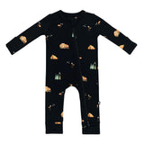 Zippered Romper in Under the Stars