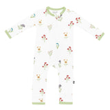 Zippered Romper in Wildflower
