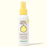 BABY BUM SPF 50 MINERAL SUNSCREEN  SPRAY - FRAGRANCE FREE 3 oz