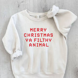 MERRY CHRISTMAS Toddler Graphic Sweatshirt