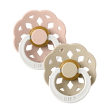 BIBS Boheme 2 PACK Blush GLOW/Vanilla GLOW