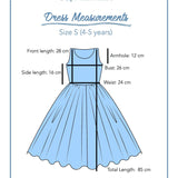 The Brave Princess teal costume dress