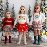 Christmas Plaid Tiered Tutu - Dress Up Skirt - Holiday Tutu