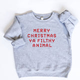 MERRY CHRISTMAS Toddler Graphic Sweatshirt