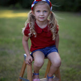 Patriotic Hazel Sandal