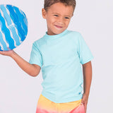 Tropical Breeze Short Sleeve Rash Guard