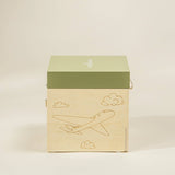 Wooden Musical Souvenir Box - Travel