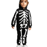 Skeleton Baby and Toddler Halloween Costume Onesie