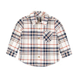 Boys Homegrown Harvest Plaid Long Sleeve Button Down Shirt