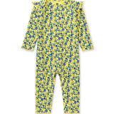 Ruffle Shoulder Baby Romper