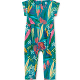 Cuff Sleeve Baby Romper