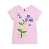Dragonfly Floral Graphic Tee