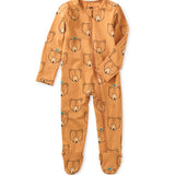 footed baby romper oso