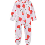Footed Zip Front Baby Romper