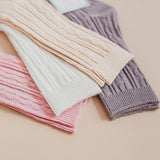 LLB Cable Knit Knee High Socks