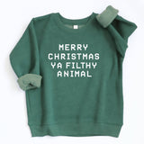 MERRY CHRISTMAS Toddler Graphic Sweatshirt