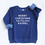 MERRY CHRISTMAS Toddler Graphic Sweatshirt