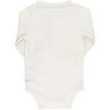 Baby Boys Ivory Long Sleeve Classic Henley Knit Bodysuit