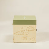 Wooden Musical Souvenir Box - Travel