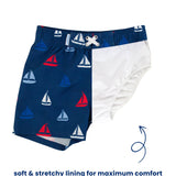 Sail Away Swim Trunks