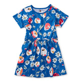short sleeve twirl dress