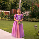 The Tower Princess  purple costume dress