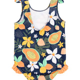 Into the Tropics Tie Shoulder One Piece