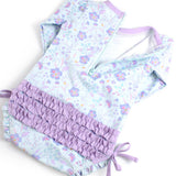 Fairytale Garden Long Sleeve One Piece Rash Guard