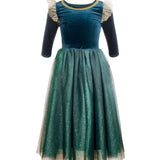 The Brave Princess teal costume dress