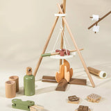 Wooden Camping Playset