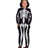 Skeleton Jumpsuit - Kid's Halloween Costume Onesie