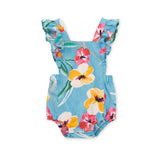 Ruffle Bubble Baby Romper