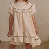 CORDELIA DRESS || NATURAL