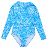Santorini Blue Surf Suit