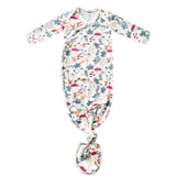ivy newborn knotted gown