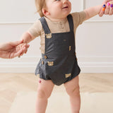 Organic Cotton Robin Playsuit - Bobbie Bears Shadow