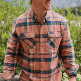 burlebo Flannel - Sunset Canyon