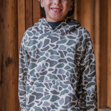 Youth Fleece Hoodie - Classic Deer Camo