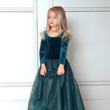 The Brave Princess teal costume dress