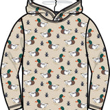 Boys Mallard Marsh Duck Performance Hooded Shirt