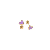 Enamel Heart
