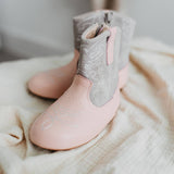 Pink Love Bug Cowboy Boot